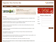 Tablet Screenshot of highlandparktreeservice.org